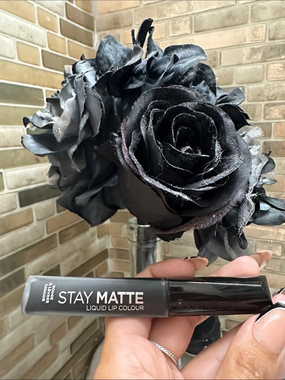 Rimmel London Stay Matte Liquid Lip Colour - Black